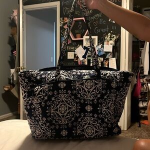 vera bradley travel bag, free makeup bag included with purchase